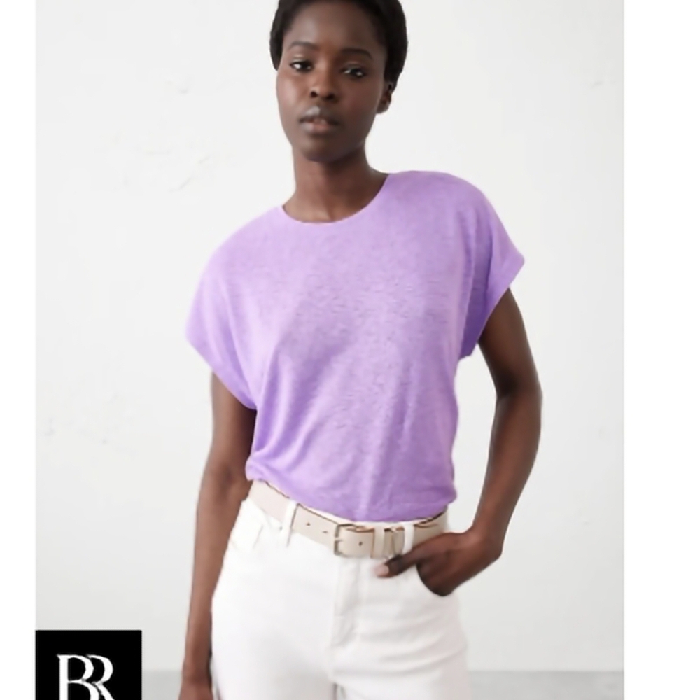 NWOT BANANA REPUBLIC FACTORY Linen-Blend Dolman T-Shirt